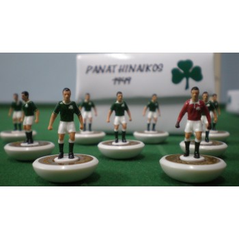 Subbuteo Andrew Table Soccer Panathinaikos 1949 on Lightweight Bases